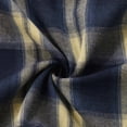 thumbnail image 3 of Men's Full Zip Fleece Flannel Jackets Shirt Plaid Sherpa Lined Cotton Hoodies Soft Warm Coat for Men with Hood, 3 of 3
