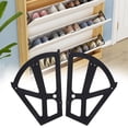 thumbnail image 2 of Sonew Home Plastic Hollowed Two Layers Shoe Cabinet Shelf Rack Holder Hinges Accessory , Shoe Cabinet Hinges, Shoe Cabinet Accessory, 2 of 8