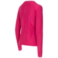 thumbnail image 3 of Trespass - Camiseta Jannett de Manga Larga para Mujer (Frambuesa Jaspeada), 3 of 3