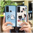 thumbnail image 4 of LYM-Phone Case For TCL 20 XE, Fashion Design Dirt-resistant Cute Shockproof TPU Soft case Full wrap Graffiti Silicone Durable Protective Cartoon Waterproof Anti-dust Phone Pouch, 4 of 9