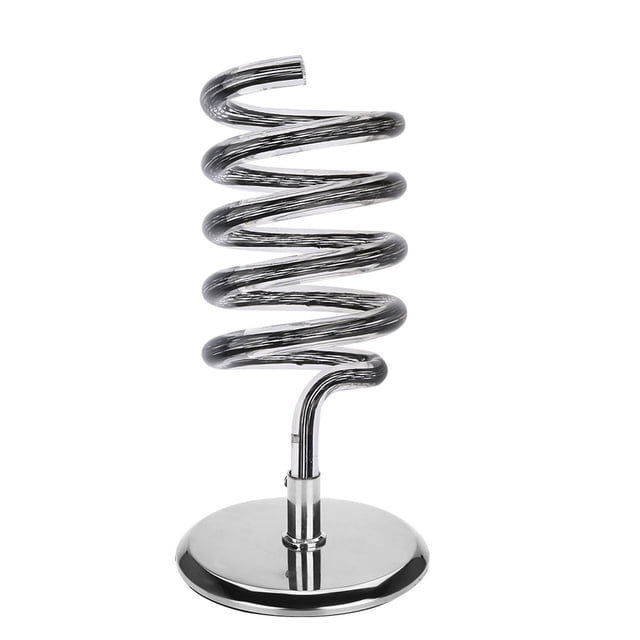 Soporte para secador de pelo, base de acero inoxidable, soporte para secador de pelo, colgador de secador de pelo de acero inoxidable optimizado para la excelencia