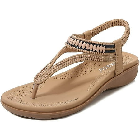 

Women s Summer Sandals Beach Wedge Sandals Casual Comfort Flatsole Outdoor Shoes