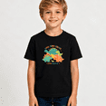 thumbnail image 2 of Boys Graphic T Shirt Cool Dino Squad Short Sleeve Kids Tee Dinosaur Cartoon Explorer Style 100% Cotton Soft Child Tops 4-13Y, 2 of 5
