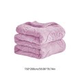 thumbnail image 3 of Kugisaki Dimensional Jacquards Blanket Double Sided Velvet Butterflies Car Blanket Office Nap Cover Blanket on Clearance, 3 of 6