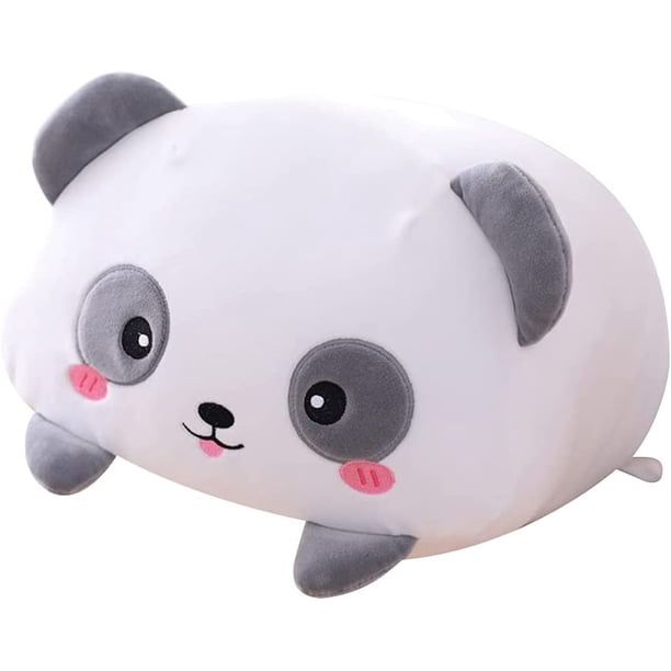 Almohada de felpa, 25 cm Panda lindo Juguete de peluche Almohada de cuerpo de animal de peluche Juguete de abrazo de dibujos animados suave, Regalo para niños Bebés Niñas Niños Cumpleaños Navidad JFHHH pequeña