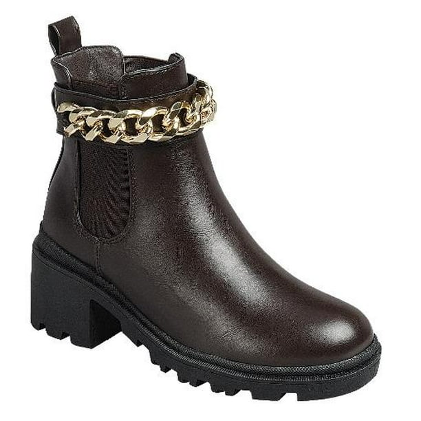 nine west crimson elastic gore booties
