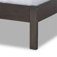 thumbnail image 5 of Bowery Hill Gray and Oak Finished Wood King Size Panel Bed, 5 of 10