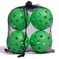 thumbnail image 6 of Cannon Sports 4-Pack Pickleballs with Carry Bag – 40 Hole Outdoor Balls – High Visibility, Durable, and Crack Resistant for All Skill Levels (Green, 4 Pack), 6 of 9
