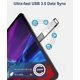 thumbnail image 2 of Adaptador Usb C Mle Vers Usb 3.0 Femelle Paquete De 3, Convertidor Thunderbolt 3 Tipo C Otg Para Macbook Pro 2022, iPad Mini 6 Air 4 5 Gnration, Superficie, 2 of 5
