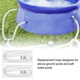 thumbnail image 2 of Kyusrd Summer Outdoor Patio Deals！Swimming Pool Filter Pump 1.5m Hose Metal Clamp Replacement Accessory For Pump, 2 of 5