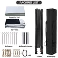 thumbnail image 6 of MASTERCANOPY 11 x 11ft Pop-up Gazebo Outdoor Canopy Tent with Mesh Walls, Dark Gray, 6 of 8