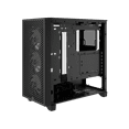 thumbnail image 6 of Corsair 3000D RGB AIRFLOW Mid-Tower PC Case - Black - Mid-tower - Black - Tempered Glass, Steel - ATX Motherboard Supported - 8 x Fan(s) Supported - 2 x Internal 3.5" Bay - 2 x Internal 2.5" Bay - ..., 6 of 7