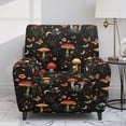 thumbnail image 2 of Kuiaobaty Mushroom Butterfly Moon Recliner Chair Cover for Large Recliner Flower Easy Replacement Reclining Sofa Slipcover Comfortable Reclining Slipcover with Side Pocket for Pets, 2 of 8