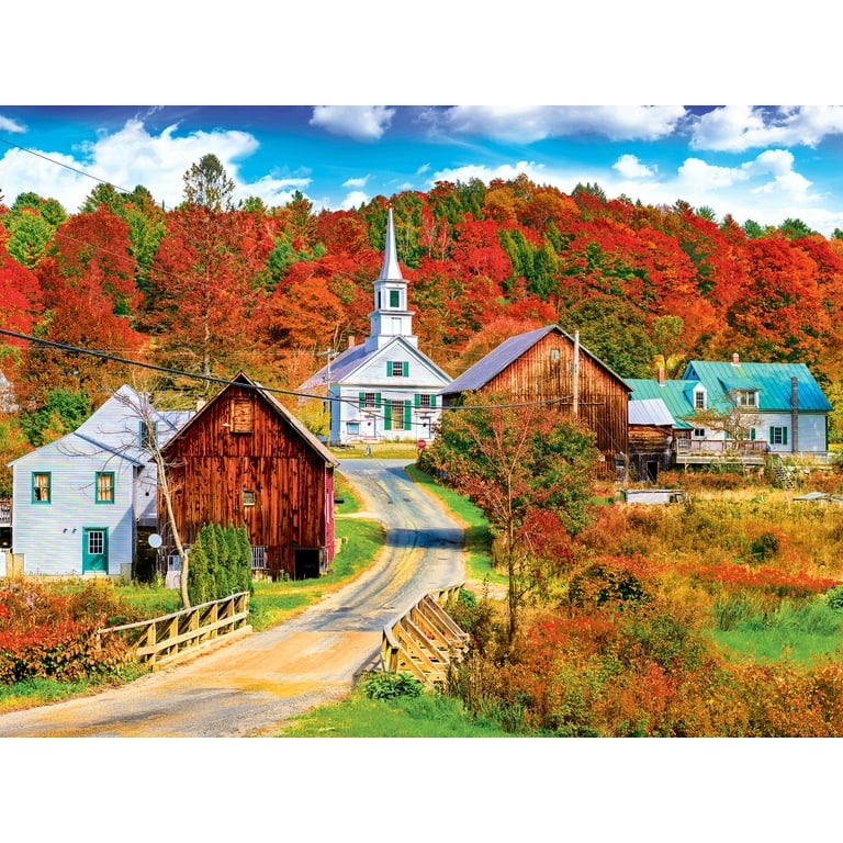 Cra-Z-Art Kodak 550-Piece Autumn Rural Countryside Vermont Adult