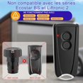 thumbnail image 4 of ECOSTAR RSC2 Garage Door Remote Control 433.92MHz, Compatible with RSC2-433, RSE2-433, RSZ1-433, 2-pack, 4 of 4