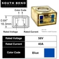 thumbnail image 4 of South Bend Components Fuse only Marine Rated Battery Fuse (MRBF), 58V DC Max, IP66, Ignition Protected (5-Pack), 4 of 9