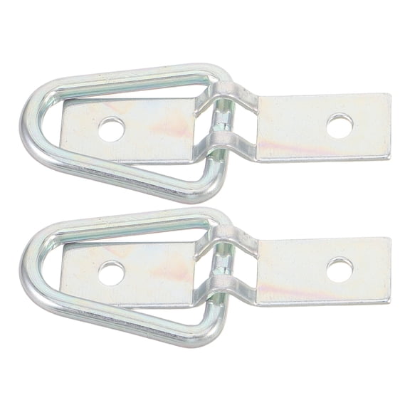 BESTYASH Heavy Duty D Tie Down Anchors, Plated, 2 Pieces for Secure Boat and Trailer Cargo