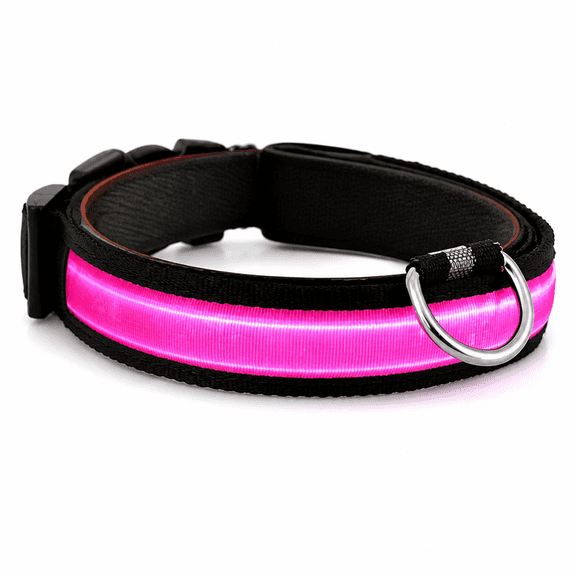 ELORIAH 2026 New Light Up Dog Collars,Led Dog Collar Waterproof Dog Collar Lighted Dog Collar Dog Lights for Night Walking Flashing Dog Collar for S / M / L /Xl Dogs