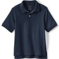thumbnail image 3 of Lands' End Kids Husky Short Sleeve Interlock Polo Shirt, 3 of 3