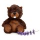 thumbnail image 1 of Peluche Warmies Beaver, pesado para microondas, 33 cm, 0,7 kg, 1 of 6