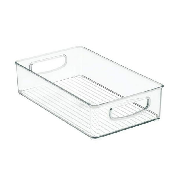 Refrigerator Storage Box Clear Kitchen Cabinet Drawer PET Egg Food Organizer Fruit Fresh-keeping Container