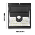 thumbnail image 2 of Outdoor Solar LED Flood Light, Wireless IP65 Waterproof, Automatic Sensor, Adjustable Brightness, Perfect for Garden, Patio, Driveway, Pathway, Yard, and Exterior Security Lighting, 2 of 5
