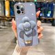 thumbnail image 5 of Funda giratoria con soporte de molino de viento, cubierta chapada en oro para iPhone 15 Pro Max 14 13 12 11 Pro Max XR X XS 7 8 Plus 6S, 5 of 5