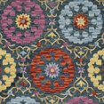 thumbnail image 3 of SAFAVIEH Suzani Oraline Medallion Wool Area Rug, Blue/Multi, 8' x 10', 3 of 3