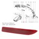 thumbnail image 4 of Reflector De Parachoques Trasero, Lente Roja De Impacto, Barra De Coche Koleos II MK2 2016 2020, Advertencia De Estacionamiento, Reflectores Traseros, 4 of 7