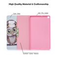 thumbnail image 3 of New Galaxy Tab A 10.1 2019 Case, Dteck Lightweight Folio Flip Stand Case Cover with Card Slots For Samsung Galaxy Tab A 10.1 inch Tablet [SM-T510/T515], 09# -Little Owl, 3 of 5