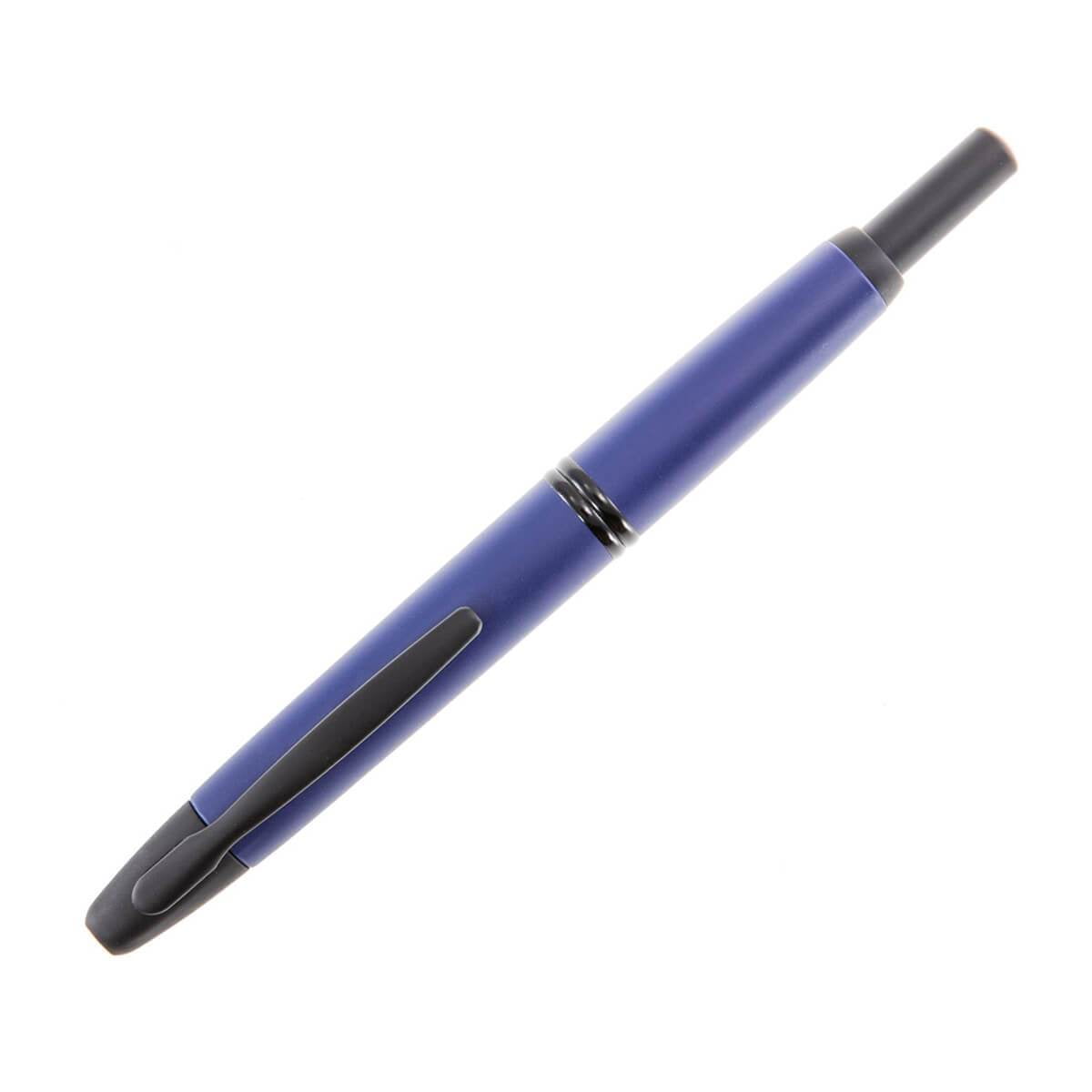 Pilot Vanishing Point Blue Matte Fountain Pen - Medium