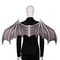 thumbnail image 2 of Alas de demonio 3D jinwen traje de tela No tejida decorativo negro, 2 of 8
