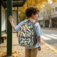 thumbnail image 6 of Tractor and Haybales White Pattern 17" School Backpacks for Teens,Waterproof Oxford Fabric,S-Shape Padded Straps for School,Travel,Hiking,Camping, 6 of 6