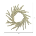 thumbnail image 2 of Vickerman 24" Langford Fir Artificial Christmas Wreath, Unlit, 2 of 2