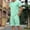 Green, variant on Mens 2 Piece Outfit Crew Neck Short Sleeve Ligjtweight Drawstring Shorts Summer Solid Color Set With Large Pockets Blue M