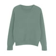 thumbnail image 4 of Womens Sweater With Hoodedloose Fit Drawstring Hoodie Hooded Sweater With Drawstring Sweatshirts Hooded Tops Crew Neck V Neck Long Sleeve Shirts Casual Sweatshirts Fuzzy Sweaters S-Xl, 4 of 9