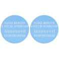 thumbnail image 1 of Warning Sign, Convenient 2 Sets Warning Wall Sticker, Durable For Restaurants Supermarkets, 1 of 8