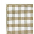 thumbnail image 4 of Fennco Styles Handmade Checkered Reversible Placemats 14" W x 20" L, Set of 4, 4 of 13