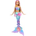 thumbnail image 1 of Barbie Flower Magic Mermaid Toy Doll with Surprise Blooming Flowers Feature & Pearl Headband Accessory, 1 of 6
