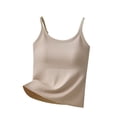 thumbnail image 2 of Pijama de manga corta para mujer, de verano, transpirable, con tirantes y almohadillas para el pecho. Blusa de poliéster para mujer., 2 of 9