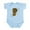 Sky Blue, variant on CafePress - Soul Infant Bodysuit - Baby Light Bodysuit, Size Newborn - 24 Months