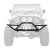 Smittybilt SRC Front Grille Guard Bumper with D-ring Mounts (Black) - 76721