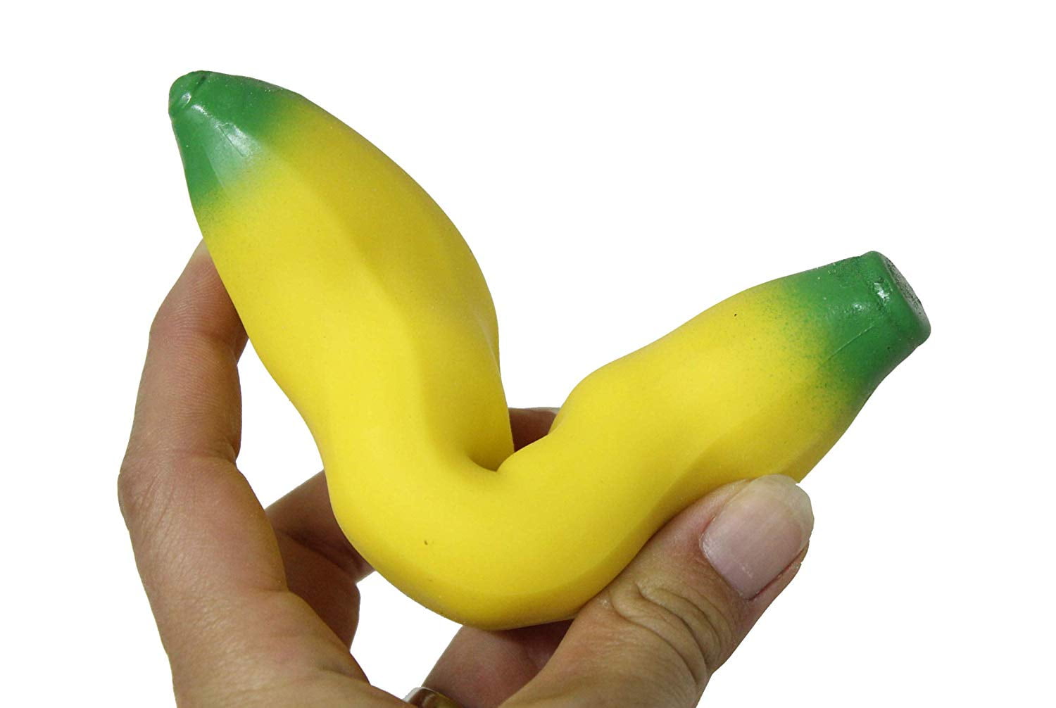 Brinquedo squish fidget toy banana de esticar 15 cm em Promoção na  Americanas