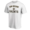 thumbnail image 2 of Men's Fanatics White New Orleans Saints Victory Arch T-Shirt, 2 of 3