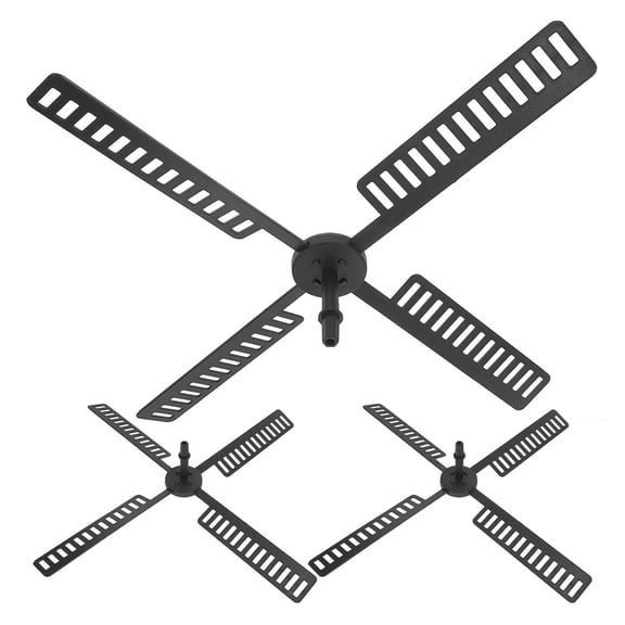 unbranded 3pcs Garden Windmill Fan Blades For Outdoor Decor Easy Installation Use For Patio And Lawn Enhancement