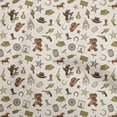 thumbnail image 1 of oneOone Velvet Brown Fabric Cowboy Sewing Material Print Fabric By The Yard 58 Inch Wide-aA, 1 of 5