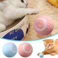 VIVIDCRAFT Intelligent Electric Rolling Cat Toy Automatic Rolling Ball