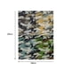 thumbnail image 3 of Cortina de baño BLESIY impermeable 180 * 180 Cm Con Ganchos Mosaico Moderno, 3 of 8