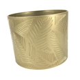 thumbnail image 3 of Gold Iron Plant maceta Redonda de flores Reductor Decoración del hogar Elegante maceta de flores de cubo portátil portátil para estante de oficina de, 3 of 8