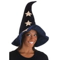 thumbnail image 2 of Velvet Stars Witch Hat, 2 of 4